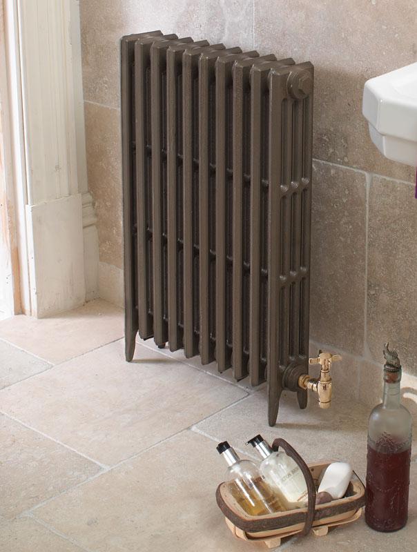 Victoriana Slim 4-Column Cast Iron Radiator - 725mm High, 10 Section